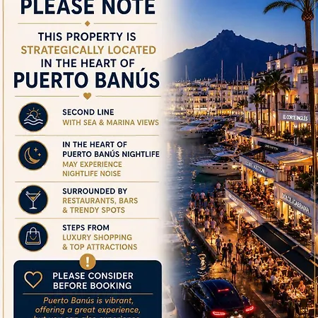 Banus - Brand New Luxury Duplex - Puerto Banus Marina - 2br - 2ba - Spectacular Mediterranean Views - Heart Of Puerto Banus - Steps From El Corte Ingles Luxury Shopping - Surrounded By Restaurants & Nightlife * Марбелья